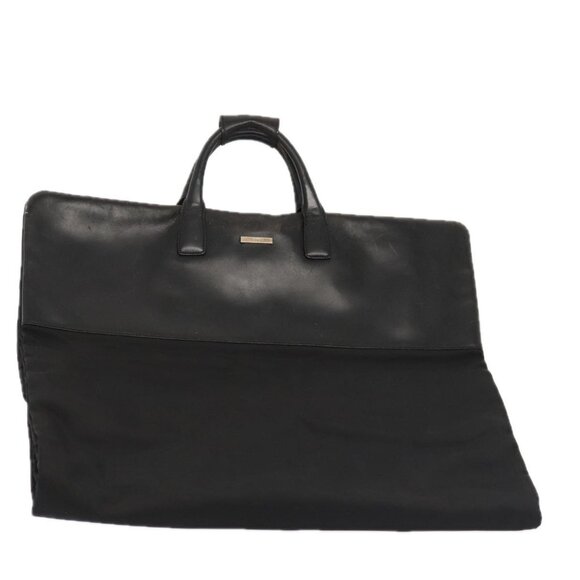 GUCCI Garment Cover Nylon Black Silver Auth - Picture 1 of 16